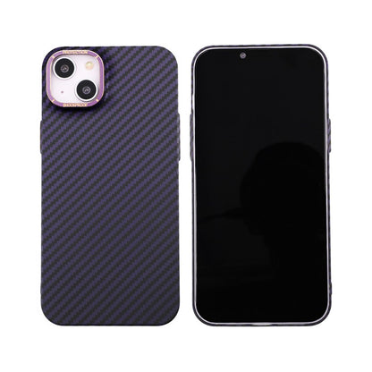 Kolfiber Skal iPhone 14 Plus - Lila image 1