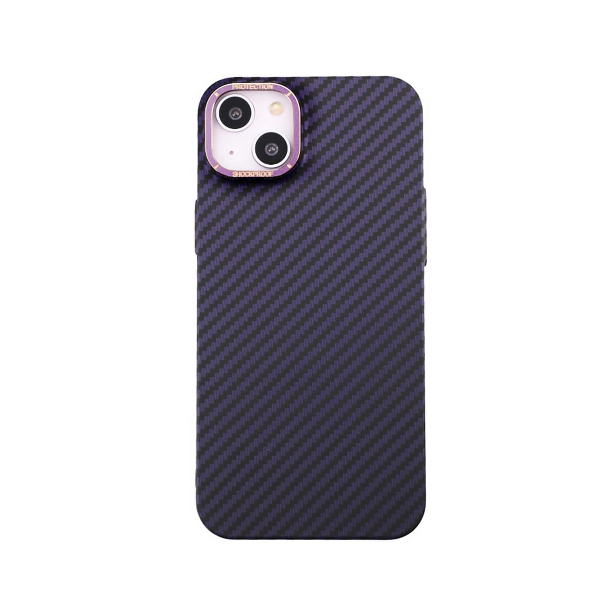 Kolfiber Skal iPhone 14 Plus - Lila image 2