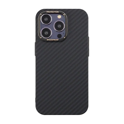 Kolfiber Skal iPhone 14 Pro - Svart image 2