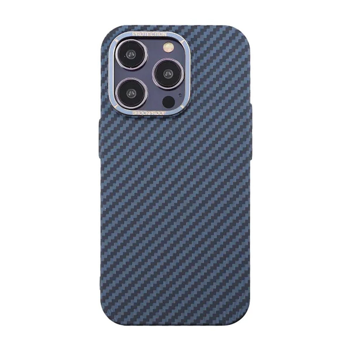Kolfiber Skal iPhone 14 Pro - Blå image 2