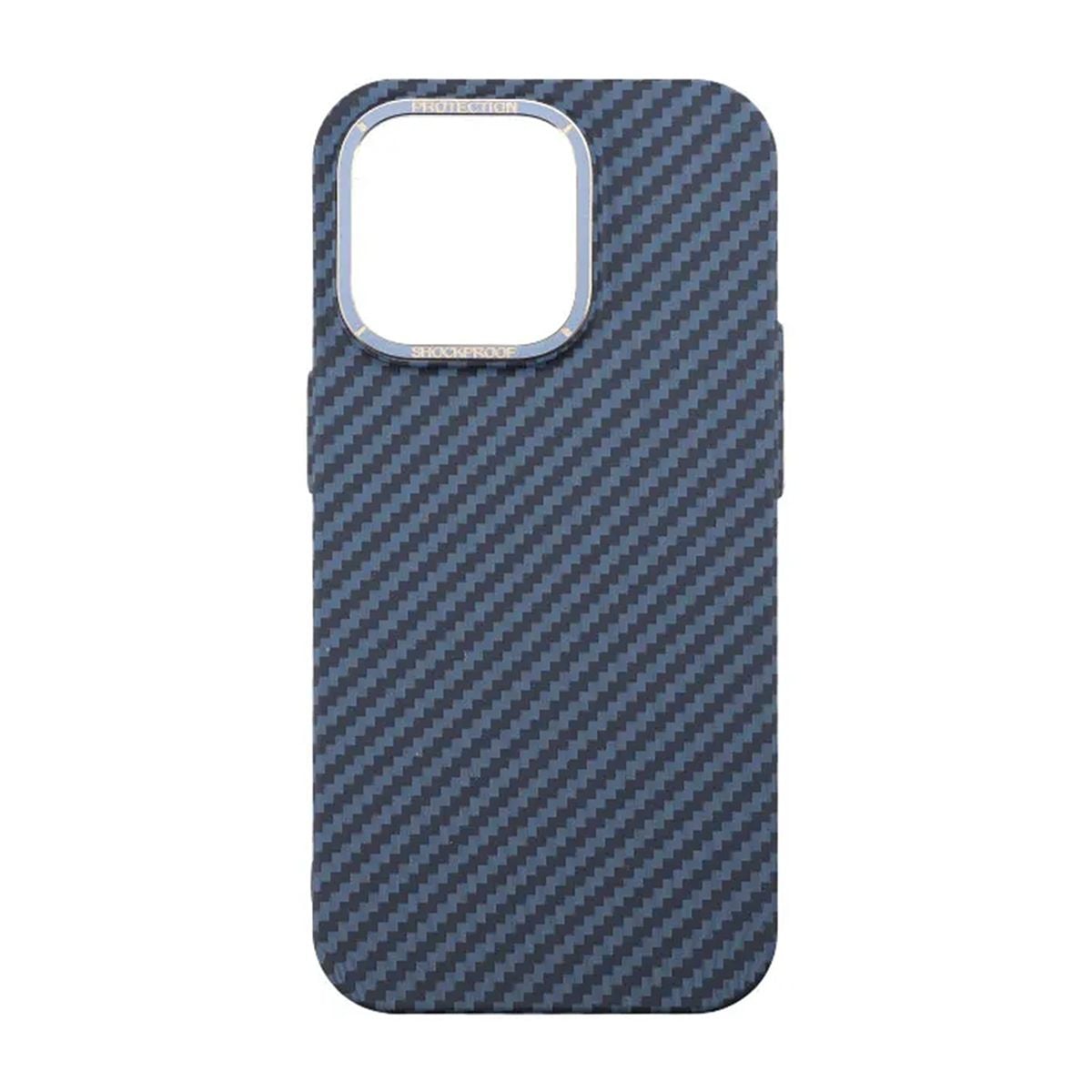 Kolfiber Skal iPhone 14 Pro - Blå image 3