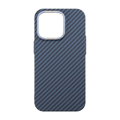 Kolfiber Skal iPhone 14 Pro - Blå image 3