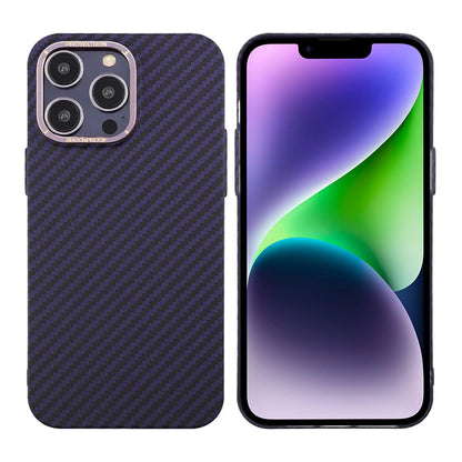 Kolfiber Skal iPhone 14 Pro Max - Lila image 1