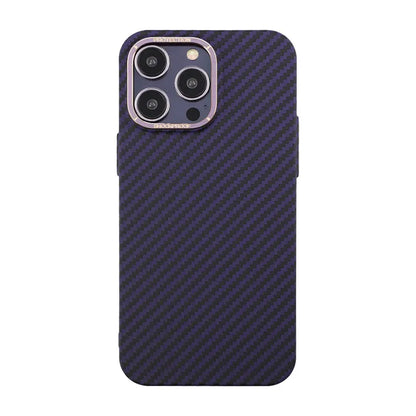 Kolfiber Skal iPhone 14 Pro Max - Lila image 2