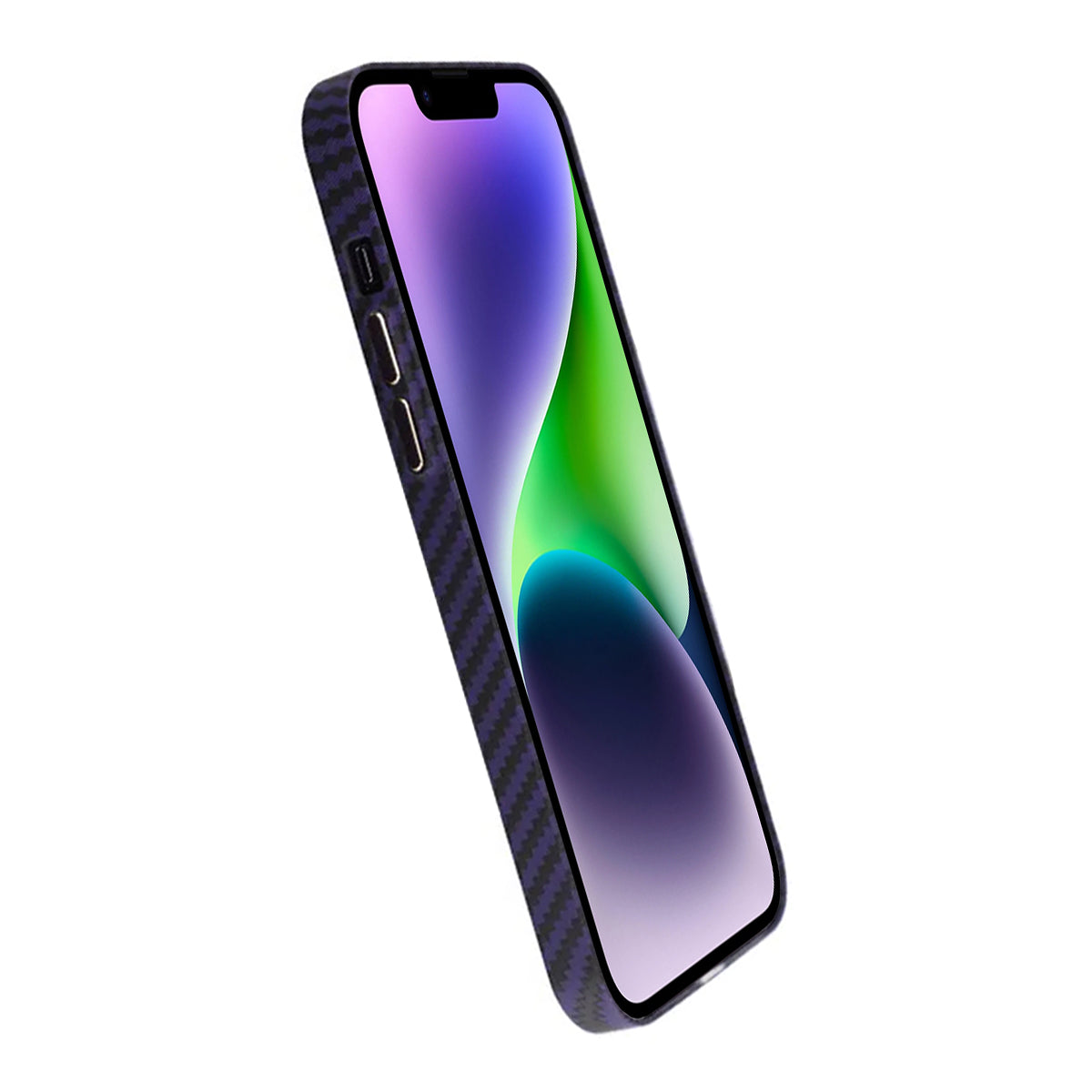 Kolfiber Skal iPhone 14 Pro Max - Lila image 5