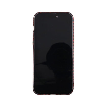 Kolfiber Skal iPhone 14 Pro Max - Röd image 3