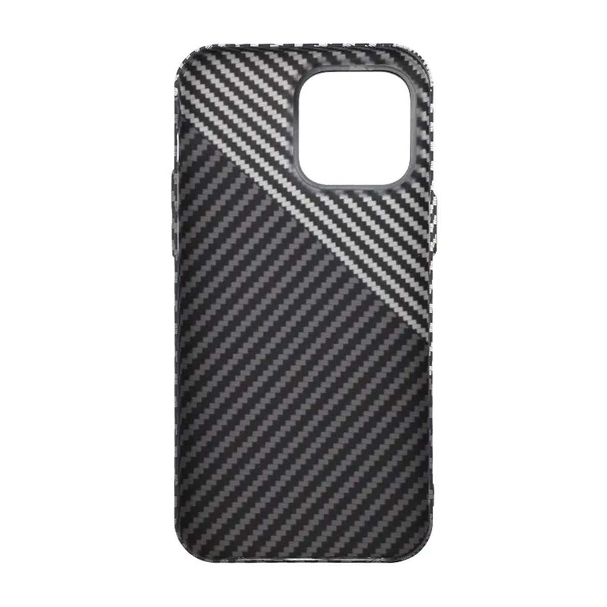 Kolfiber Skal iPhone 14 Pro Max - Svart & Vit image 6