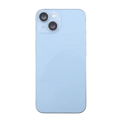iPhone 14 Baksida med Komplett Ram - Blå image 2