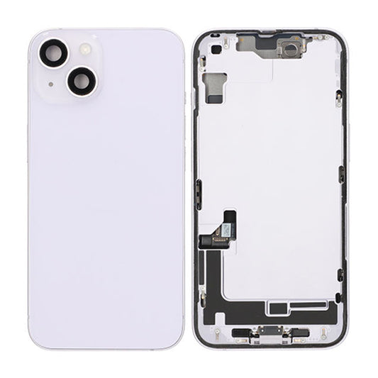 iPhone 14 Baksida med Komplett Ram - Lila image 1