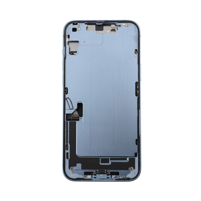 iPhone 14 Plus Baksida med Komplett Ram - Blå image 3