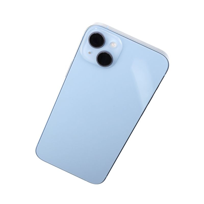 iPhone 14 Plus Baksida med Komplett Ram - Blå image 4