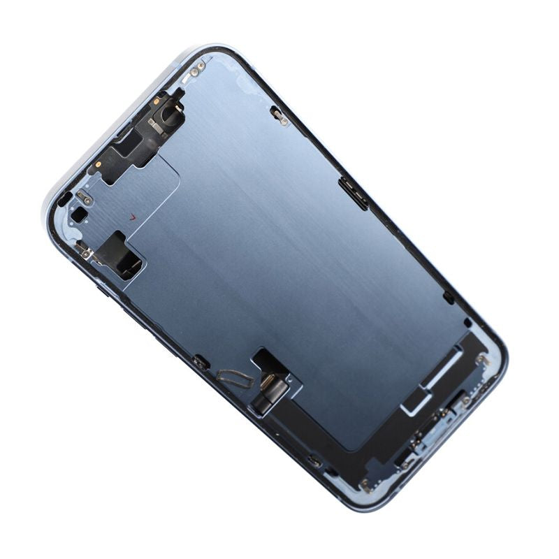 iPhone 14 Plus Baksida med Komplett Ram - Blå image 8