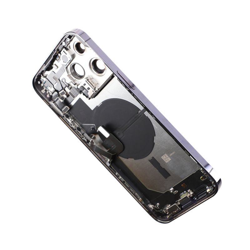 iPhone 14 Pro Max Baksida med Komplett Ram - Lila image 6