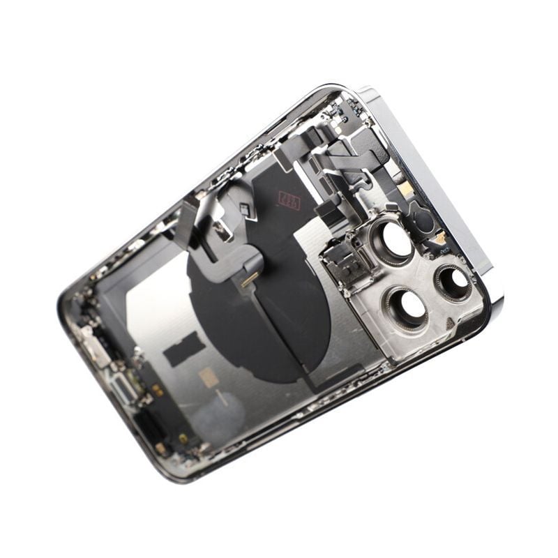 iPhone 14 Pro Max Baksida med Komplett Ram - Silver image 4