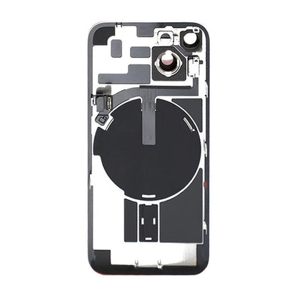 iPhone 14 Baksida Glas Komplett - Röd image 3