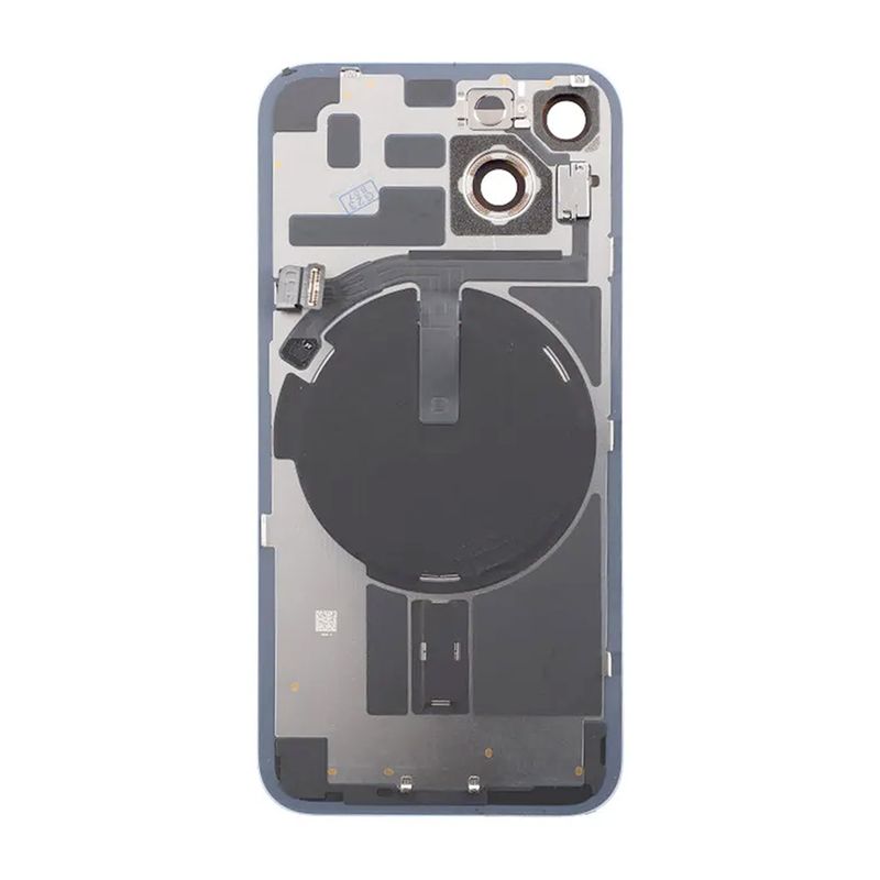 iPhone 14 Baksida Glas Komplett - Blå image 3
