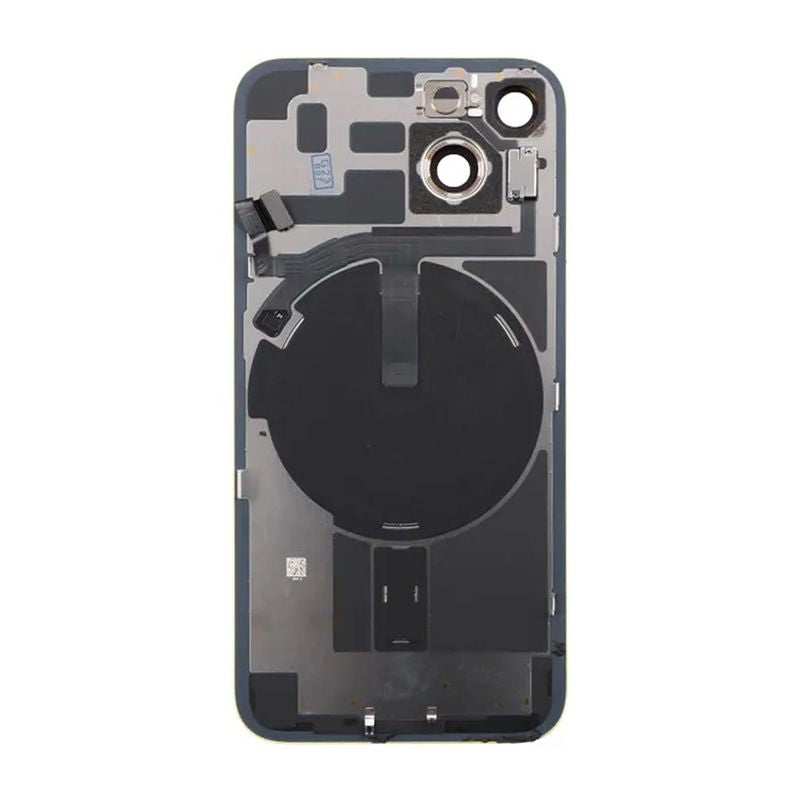 iPhone 14 Baksida Glas Komplett - Gul image 3