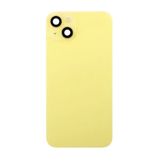 iPhone 14 Plus Baksida Glas Komplett - Gul image 2