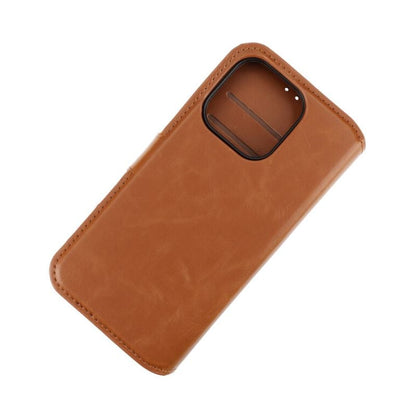 iPhone 15 Pro Plånboksfodral Magnet Rvelon - Brun image 9