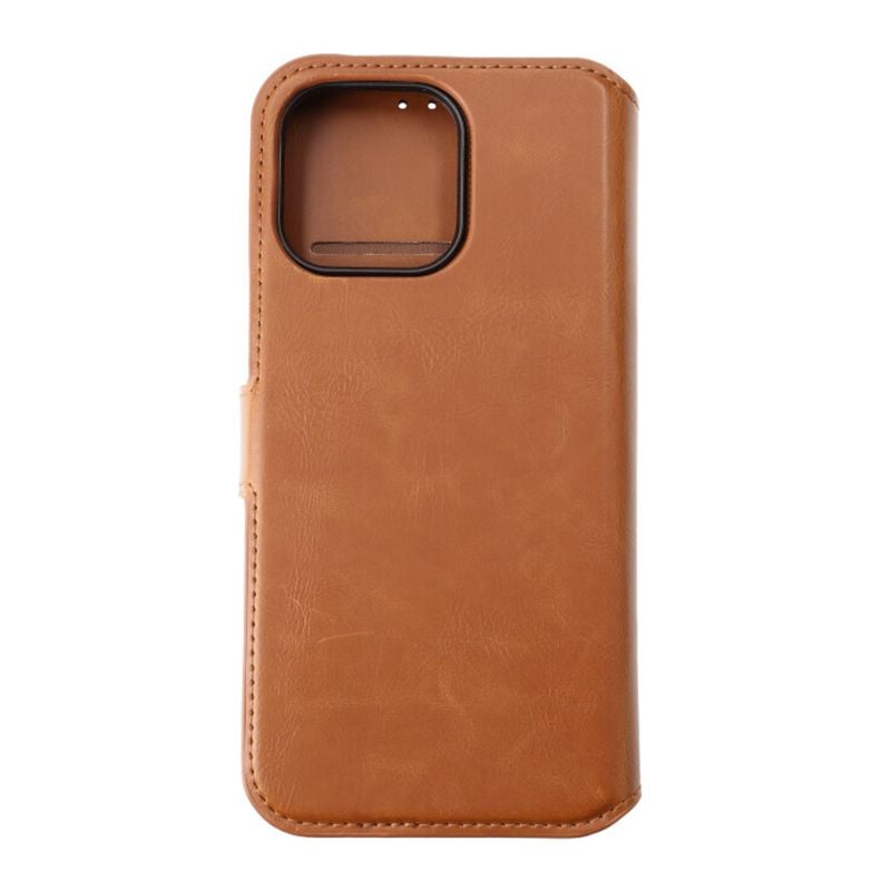 iPhone 15 Pro Max Plånboksfodral Magnet Rvelon - Brun image 3