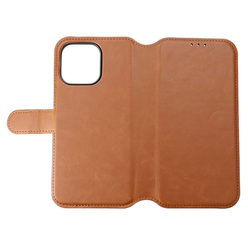 iPhone 15 Pro Max Plånboksfodral Magnet Rvelon - Brun image 6