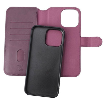 iPhone 15 Pro Max Plånboksfodral Magnet Rvelon - Lila image 4