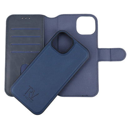 iPhone 15 Plånboksfodral Magnet Rvelon - Blå image 4