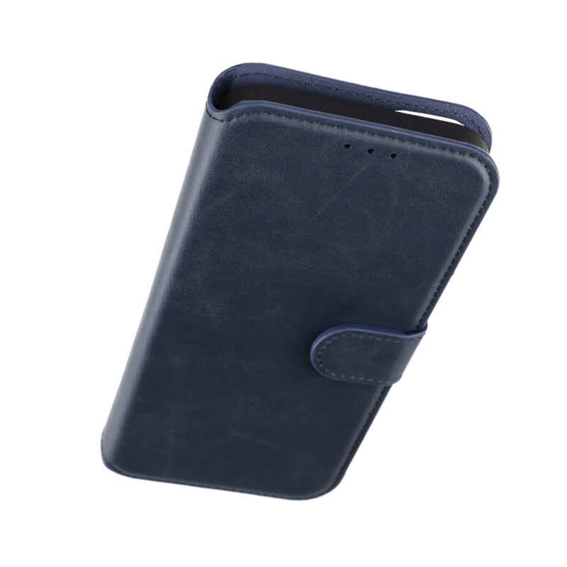 iPhone 15 Plus Plånboksfodral Magnet Rvelon - Blå image 3