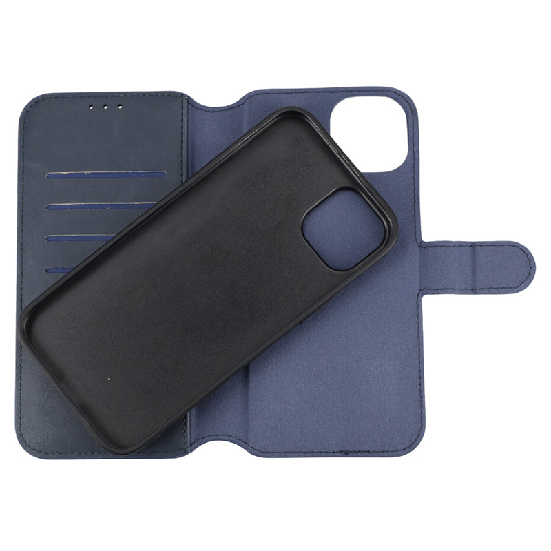 iPhone 15 Plus Plånboksfodral Magnet Rvelon - Blå image 6