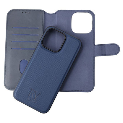 iPhone 15 Pro Max Plånboksfodral Magnet Rvelon - Blå image 4