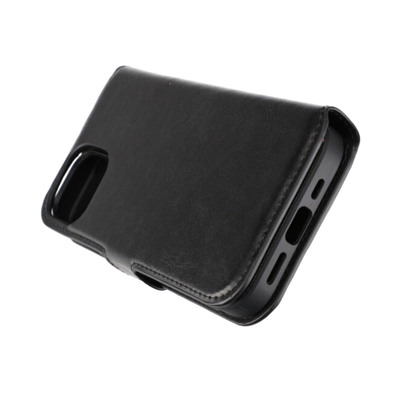 iPhone 15 Plånboksfodral Magnet Rvelon - Svart image 9