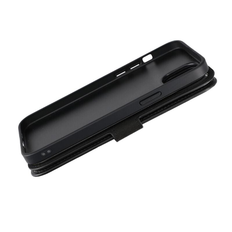 iPhone 15 Plus Plånboksfodral Magnet Rvelon - Svart image 6