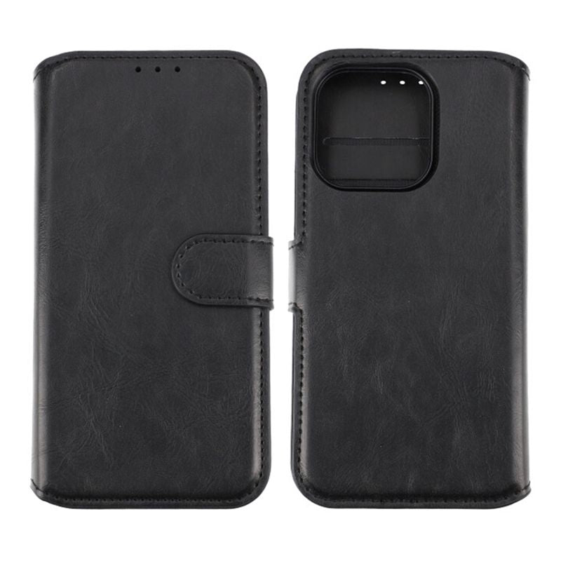 iPhone 15 Pro Plånboksfodral Magnet Rvelon - Svart image 1