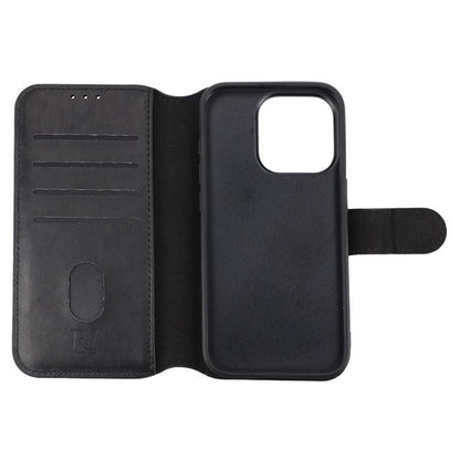 iPhone 15 Pro Plånboksfodral Magnet Rvelon - Svart image 6
