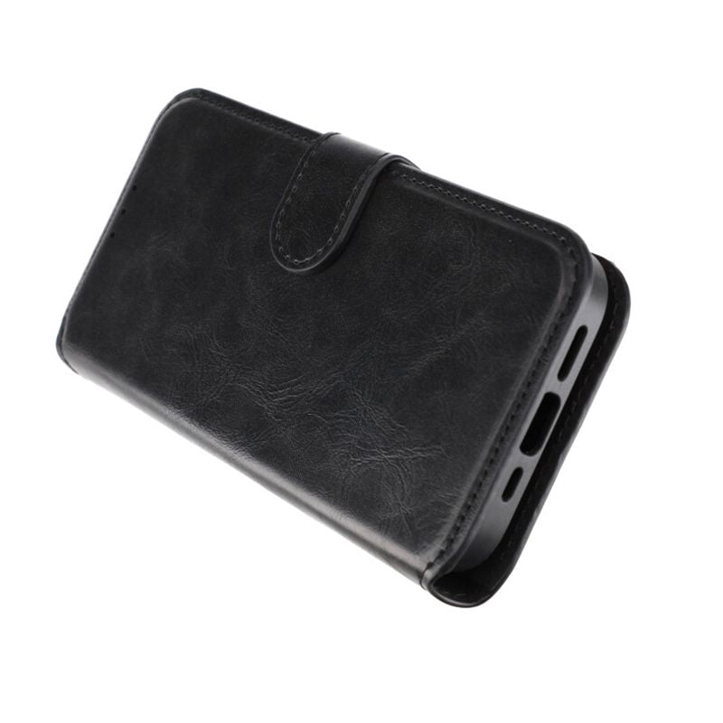 iPhone 15 Pro Plånboksfodral Magnet Rvelon - Svart image 9