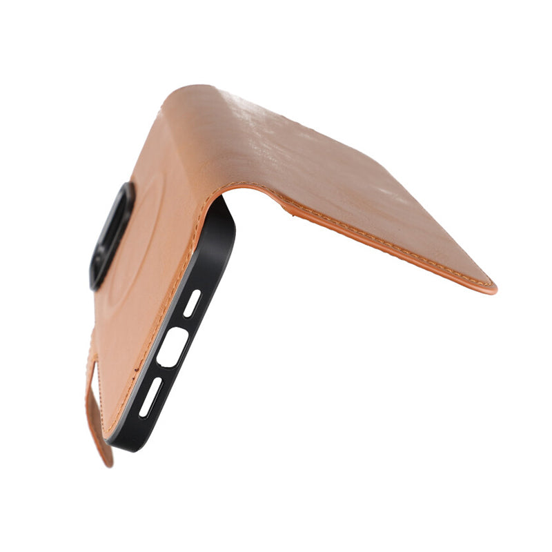 iPhone 15 Pro Max Plånboksfodral med Magsafe Rvelon - Brun image 11