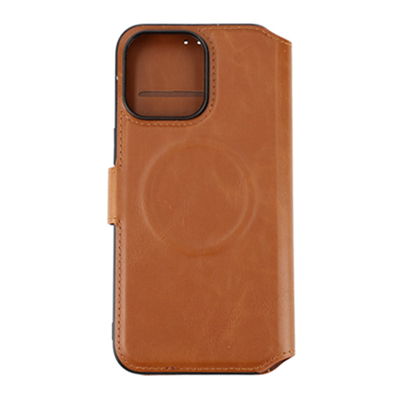 iPhone 15 Pro Max Plånboksfodral med Magsafe Rvelon - Brun image 3