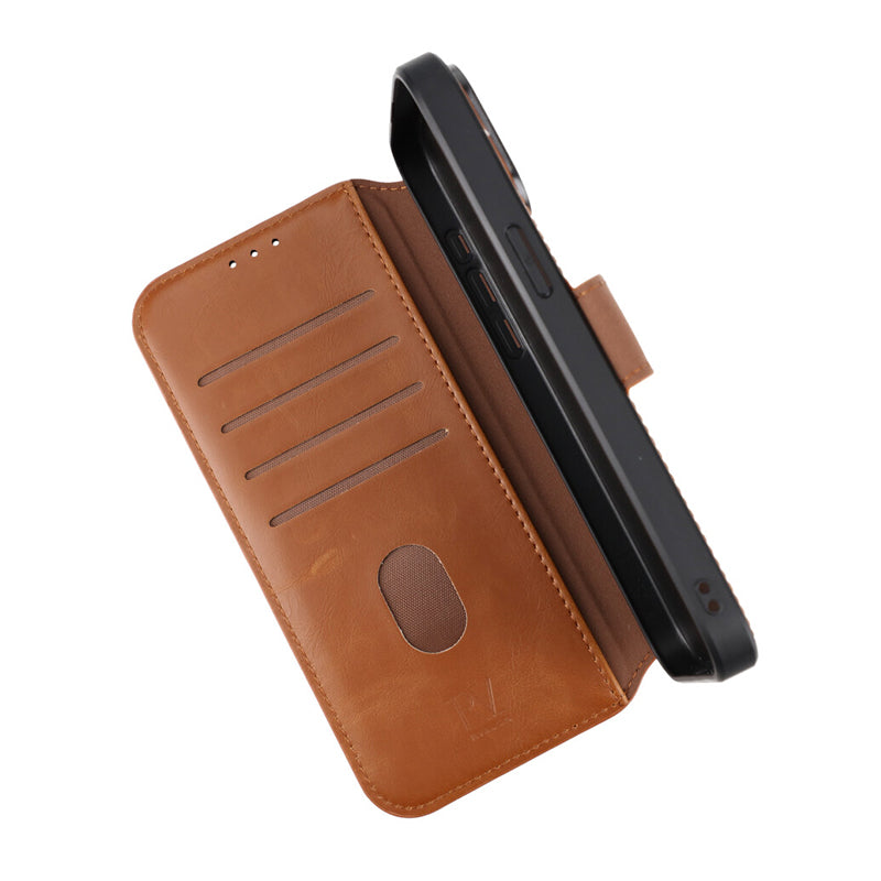 iPhone 15 Pro Max Plånboksfodral med Magsafe Rvelon - Brun image 6