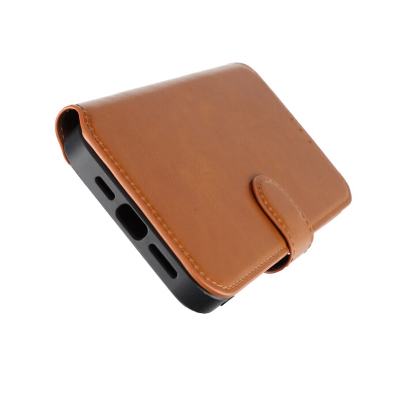 iPhone 15 Pro Max Plånboksfodral med Magsafe Rvelon - Brun image 8