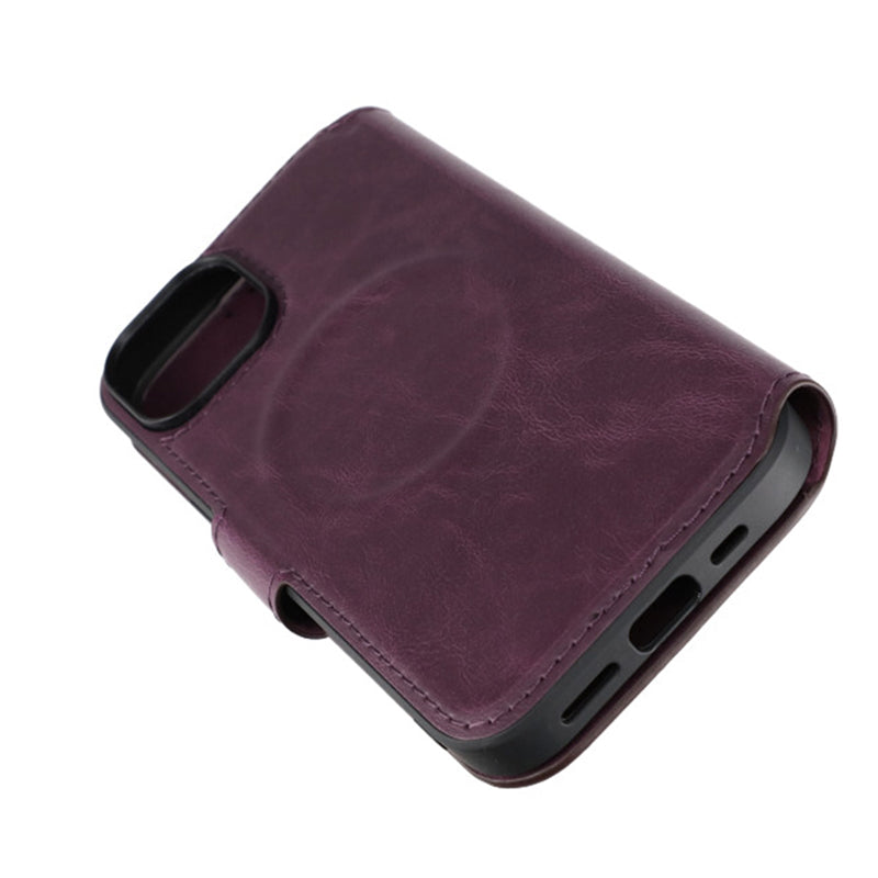 iPhone 15 Plånboksfodral med Magsafe Rvelon - Lila image 8