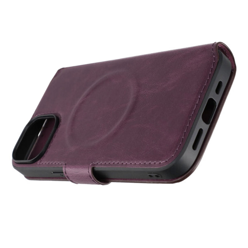 iPhone 15 Plånboksfodral med Magsafe Rvelon - Lila image 9