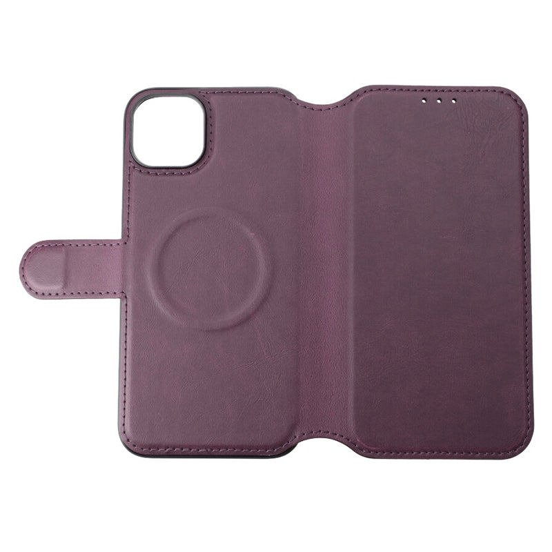 iPhone 15 Plus Plånboksfodral med Magsafe Rvelon - Lila image 4