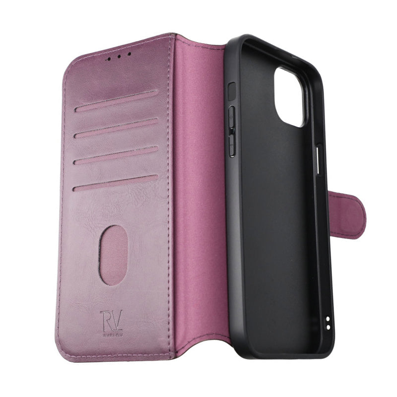 iPhone 15 Plus Plånboksfodral med Magsafe Rvelon - Lila image 6