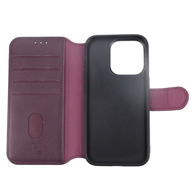 iPhone 15 Pro Plånboksfodral med Magsafe Rvelon - Lila image 4