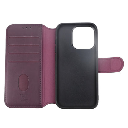 iPhone 15 Pro Plånboksfodral med Magsafe Rvelon - Lila image 4
