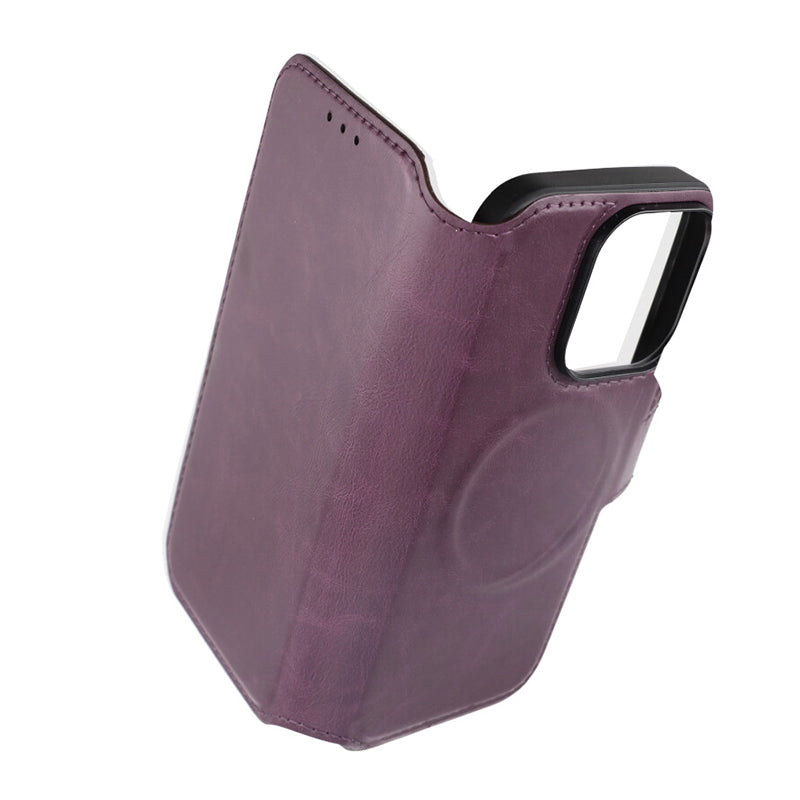 iPhone 15 Pro Plånboksfodral med Magsafe Rvelon - Lila image 6