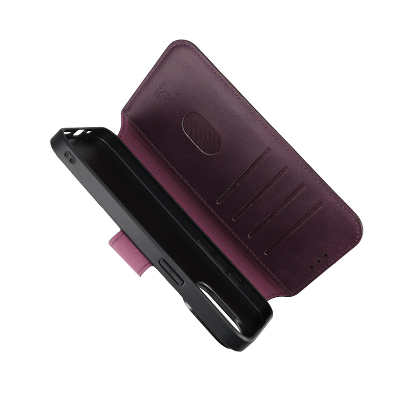 iPhone 15 Pro Max Plånboksfodral med Magsafe Rvelon - Lila image 6