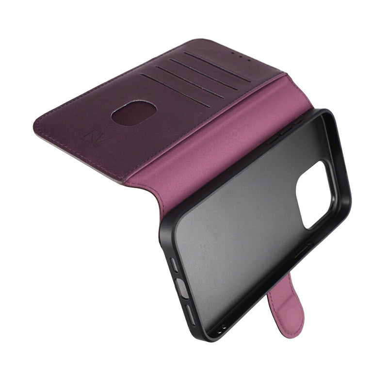 iPhone 15 Pro Max Plånboksfodral med Magsafe Rvelon - Lila image 7