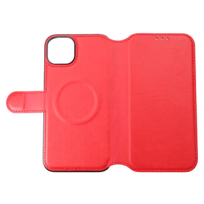 iPhone 15 Plus Plånboksfodral med Magsafe Rvelon - Röd image 4