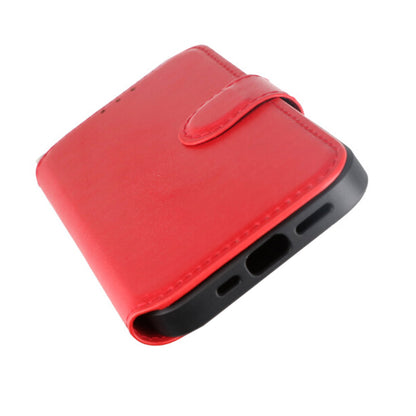 iPhone 15 Pro Plånboksfodral med Magsafe Rvelon - Röd image 10